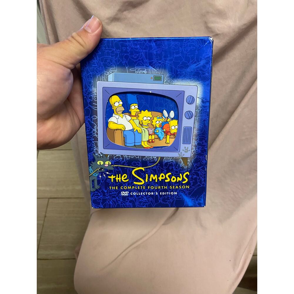 The Simpsons - Complete Fourth Season 4 (DVD, 2012, 4-Disc Set)